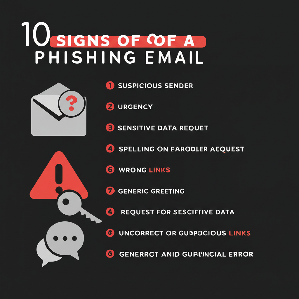 Les 10 signes d'un email de phishing