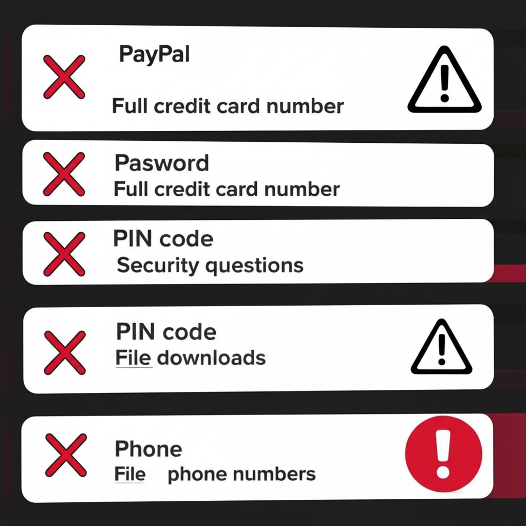 Ce que PayPal ne vous demandera jamais par email